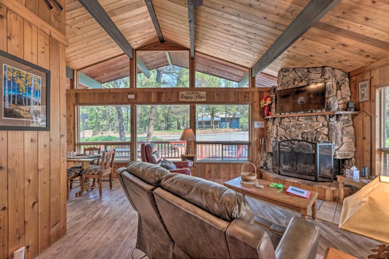 Quiet Retreat With Hot Tub - 16 Miles To Ski Apache! Ruidoso Eksteriør bilde