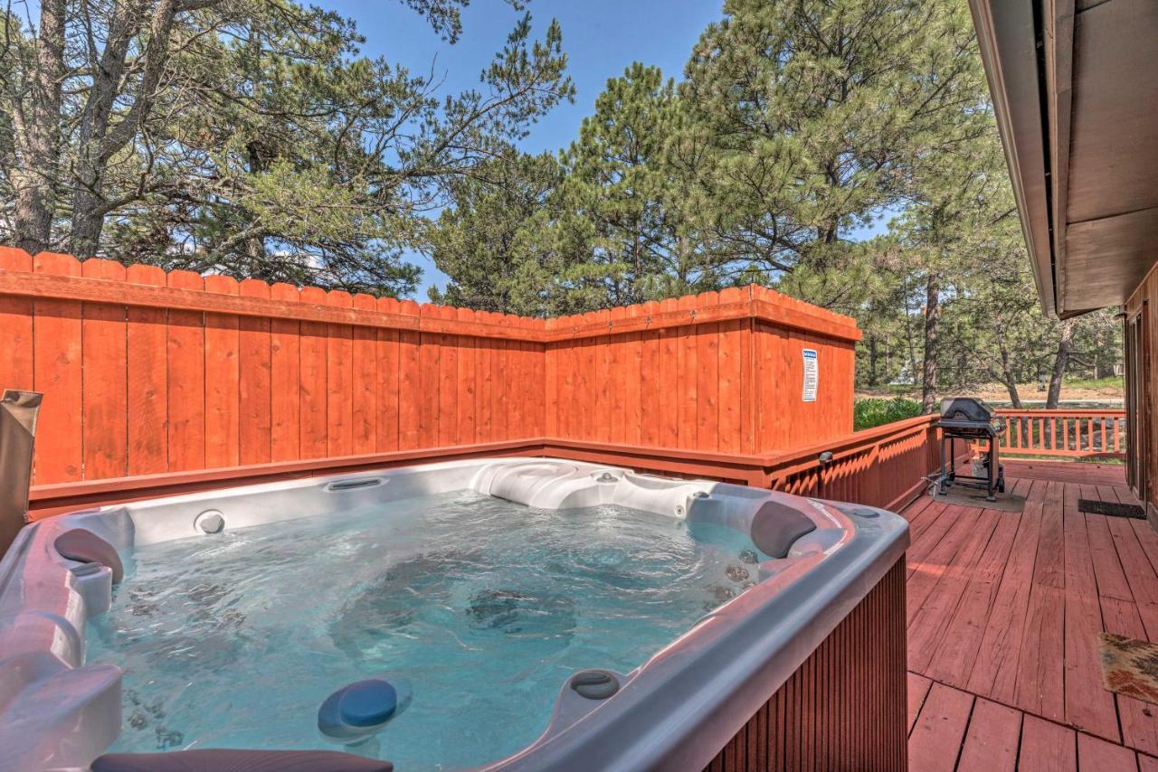 Quiet Retreat With Hot Tub - 16 Miles To Ski Apache! Ruidoso Eksteriør bilde